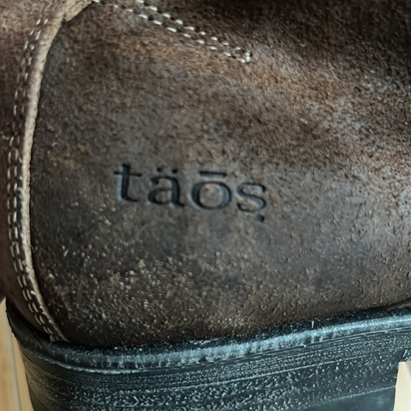 täōs genuine leather/suede combat boots - Picture 9 of 11